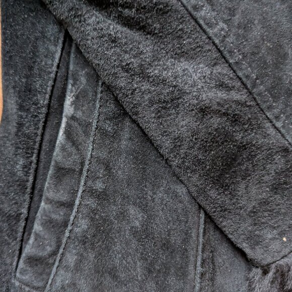 VTG Leather Coat - Picture 4 of 15